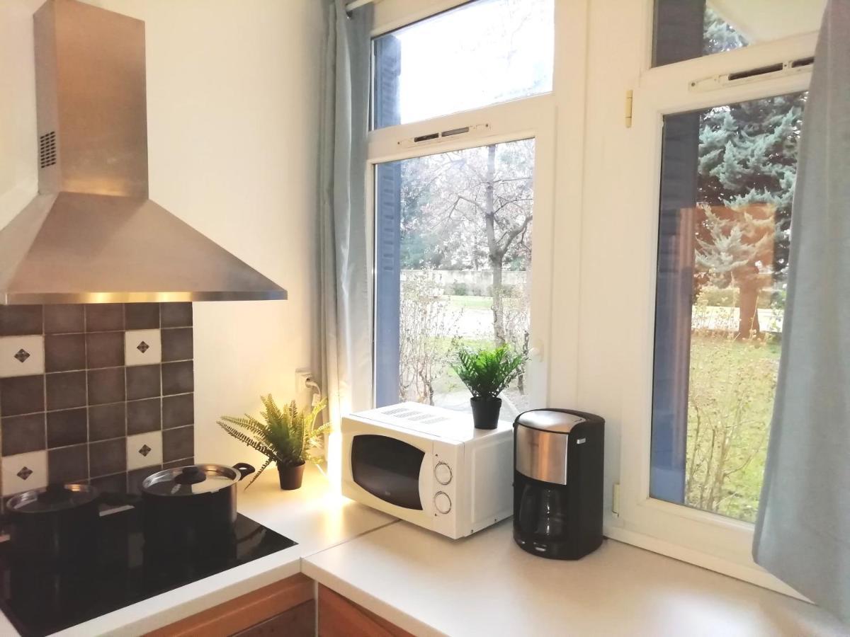 Residence Du Parc Des Tilleuls De Lyon 82 M2 Pkg Free ภายนอก รูปภาพ